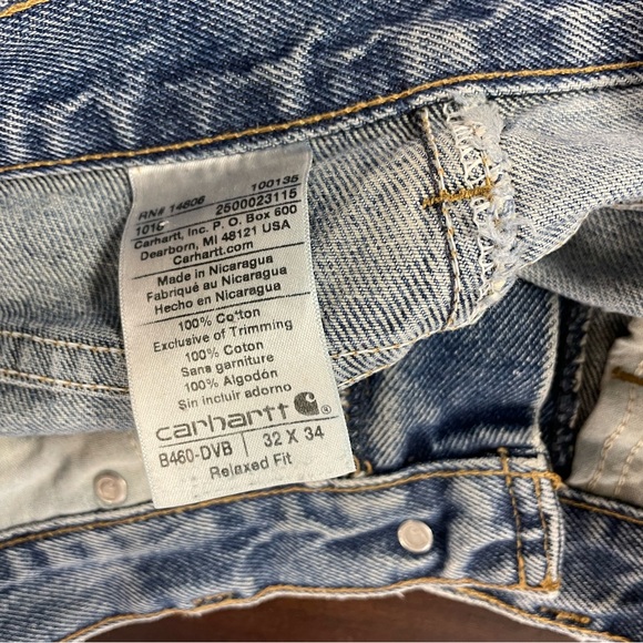 Carhartt work jeans 32x34 - Picture 4 of 4